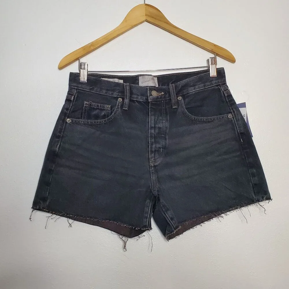 Denim Shorts Bundle 2 Piece Womens Size 2 Universal Thread & Old Navy Frayed Hem - Picture 2 of 9